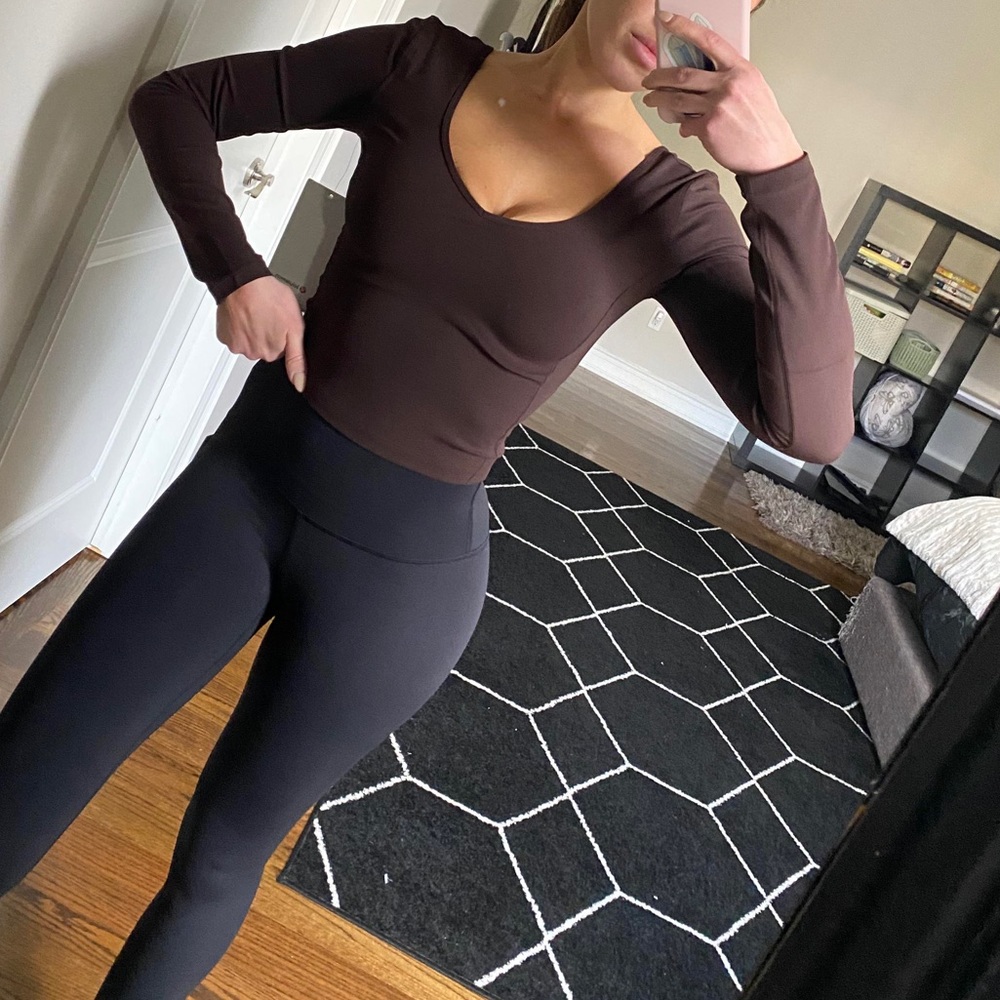 Lululemon Align Long Sleeve Shirt French Press